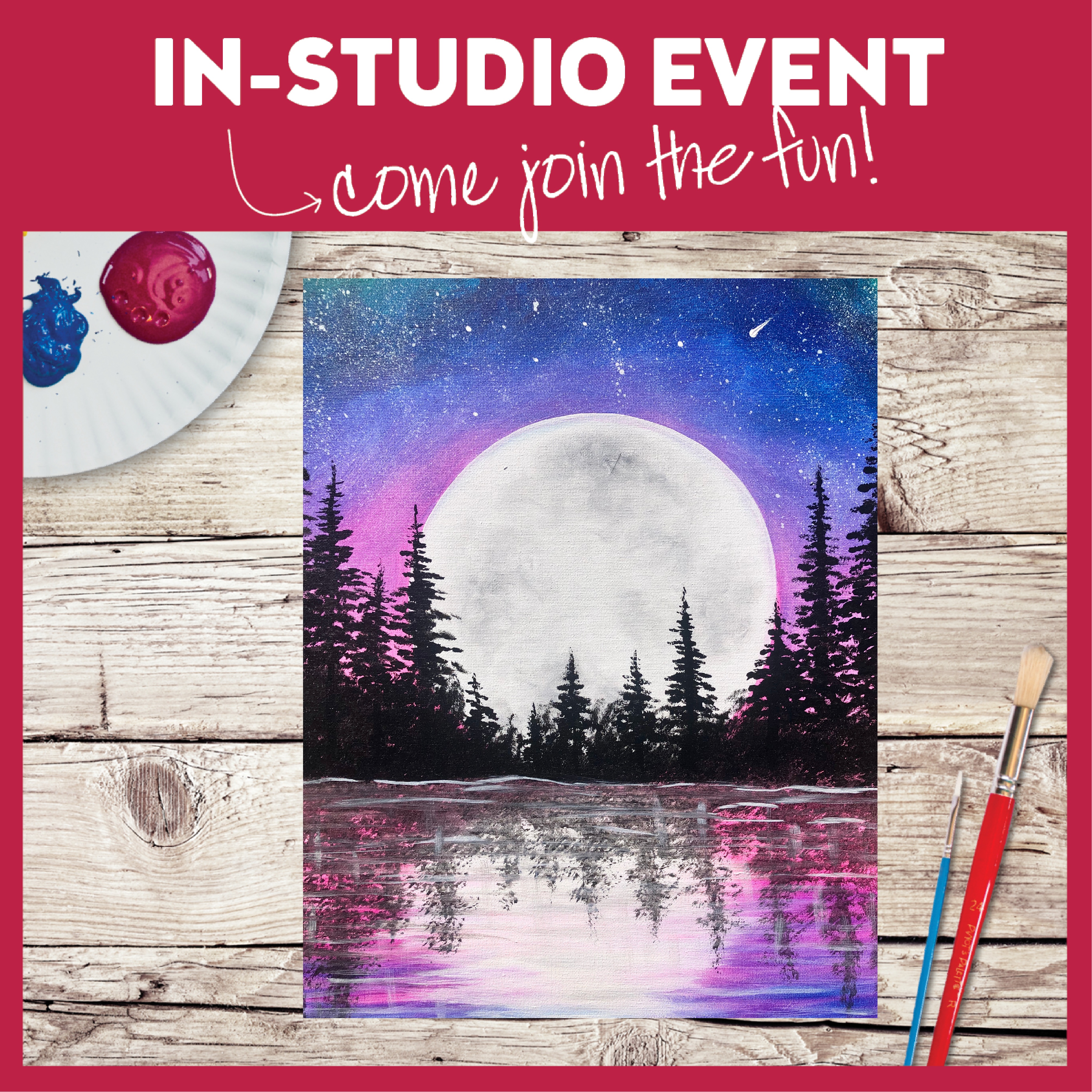 IN STUDIO CLASS JUST ADDED! $30!